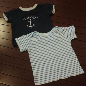 Lot Of 2 IZOD Shirts, Size 12 Months 💙